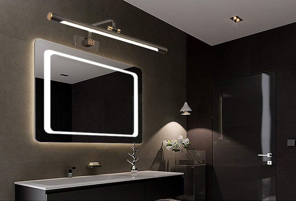 Specchio Del Bagno Lampade Specchio Della Luce Anteriore/Specchio Di Bronzo Faro Led Bagno Mobile a Specchio Della Luce Specchio Retro Della Luce Del Governo Dresser Illuminazione a Parete Il