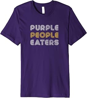 Retro Purple People Eaters Premium T-Shirt