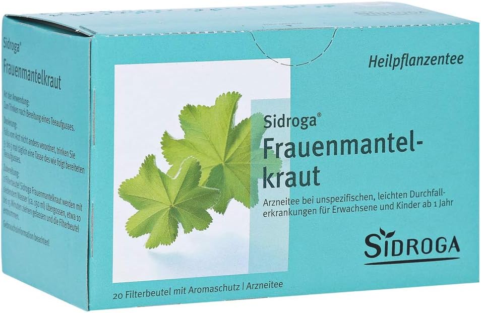 Sidroga Lady's Mantle Tea (Pack of 20 Teabags)