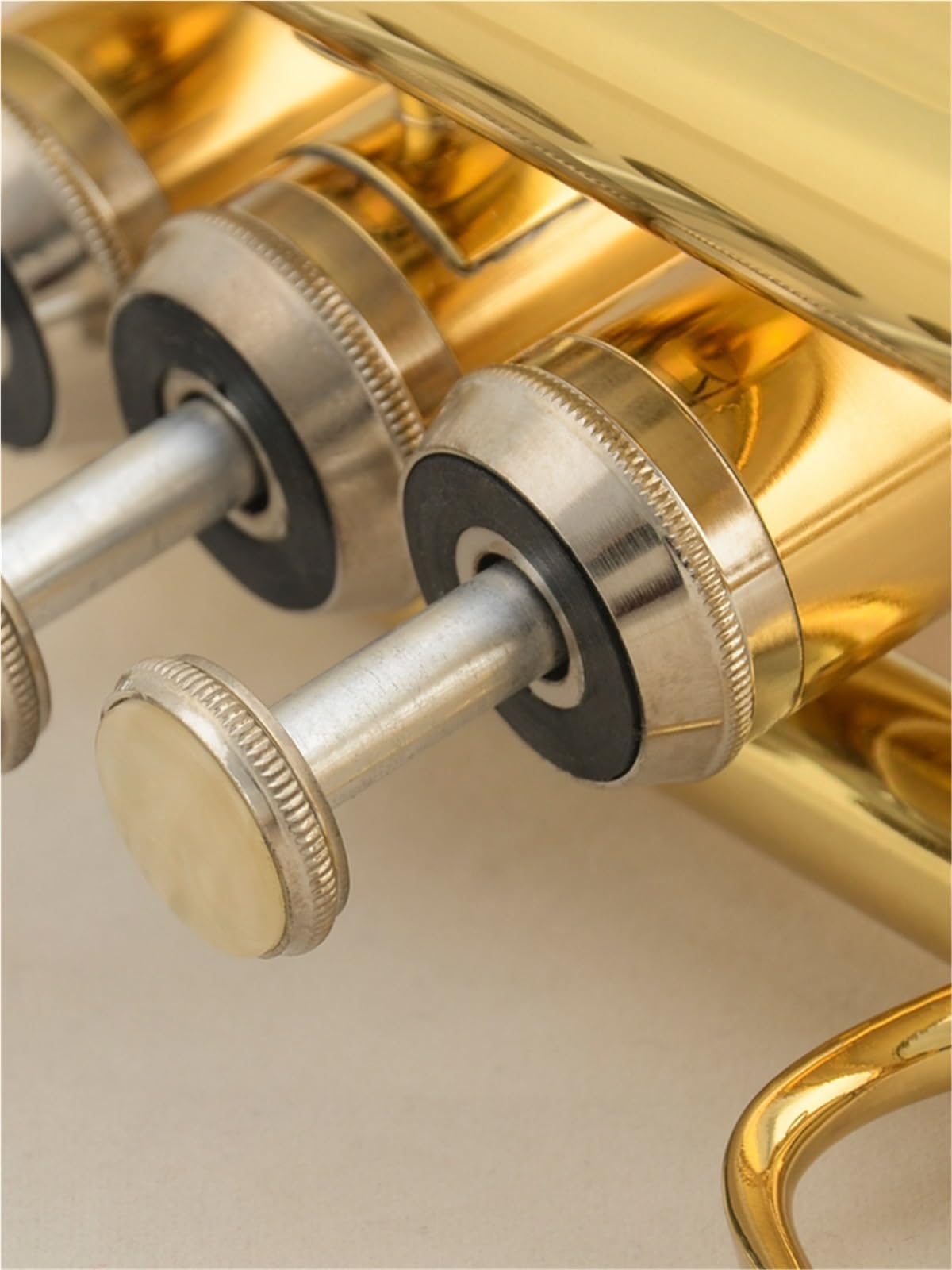 Ensemble Di Trombe Standard Tromba In Sib Strumento Per Principianti Per Adulti Tubo In Ottone Laccato Oro