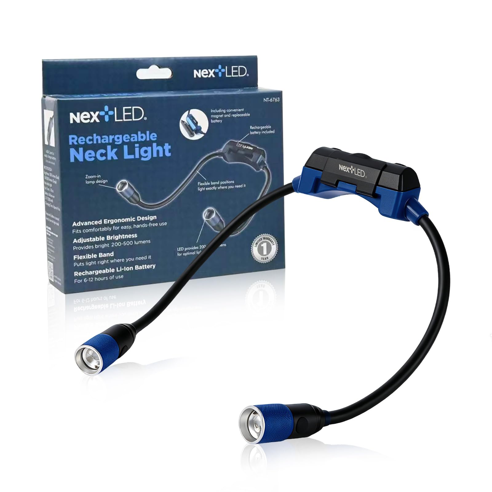 Amazon | ネクスト エルイーディー(Next LED) 充電式ネックライト 首