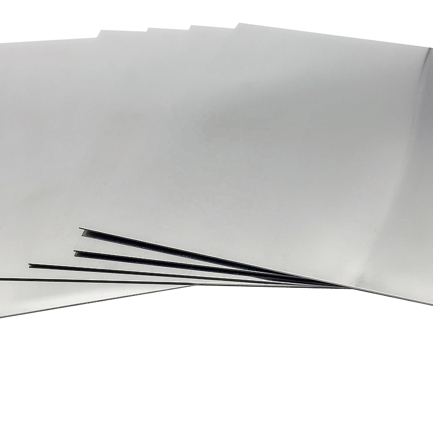 GR2 Titanium Plate Sheet 5PCS Sheets (100x100mm Thickness:1mm) Suitable for Aerospace Industrial