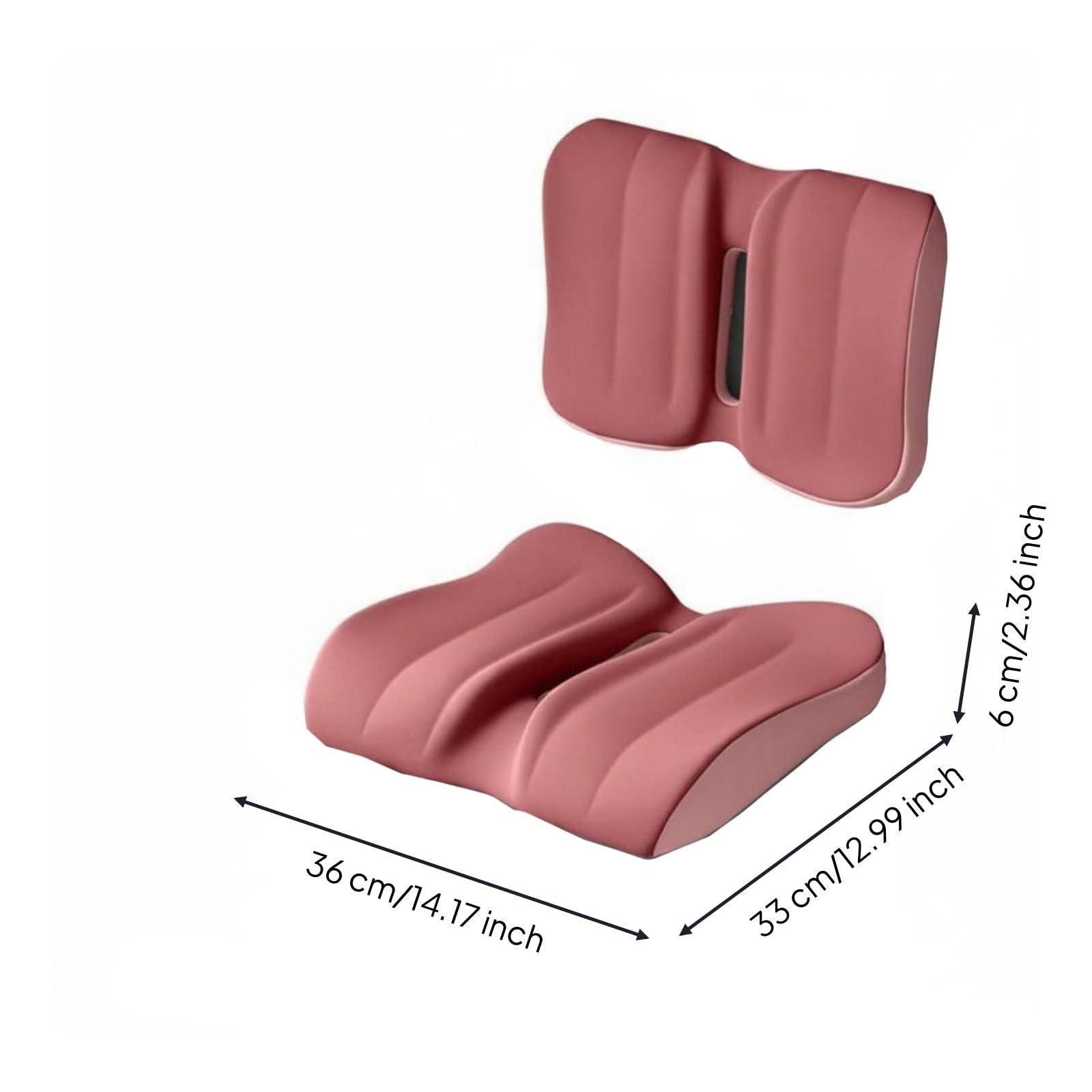 Studentensitzkissen Ergonomisches Sitzkissen Keilkissen Stuhlkissen mit Körpergerechter zur Förderung Einer Aufrechten Sitzhaltung Und Weniger, Blue Gray