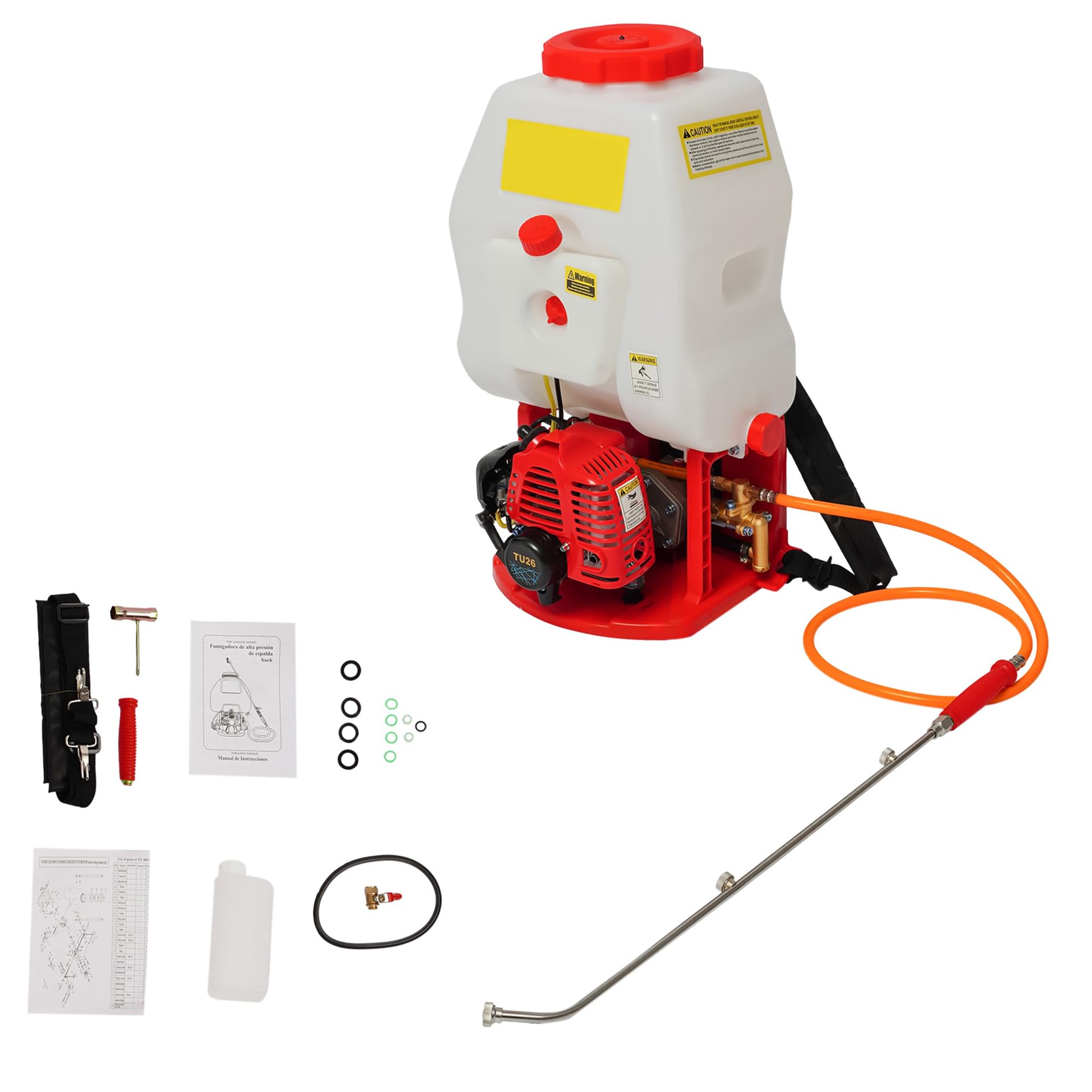 25,4 CC 0,7 kW 2-suwowa strzykawka z zapłonem CDI, 8500 obr./min