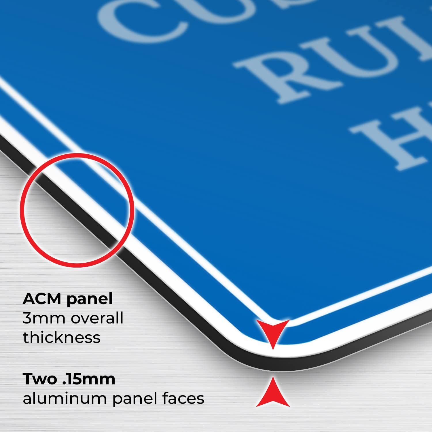 Custom Pool Rules Sign Personalized Swimming Pool Rules Decor Blue Sign, 18x24 Inches, ACM, Fade Resistant, Made in USA
