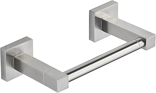 Miniatura 9 de Moderno juego de toalleros de papel higiénico empotrables de color negro mate, soporte de pared de metal duradero para ahorrar espacio, diseño de