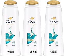 Dove Ultra Care Daily Moisture 2 in 1 Shampoo and Conditioner, 400ml, Pack of 3 | for Everyday Care