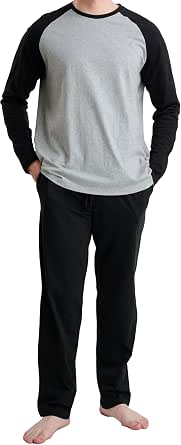 Pyjama Homme Rouge Et Noir à Motif Crâne Abstrait - Manches Longues - Confort Et Style Pour Vos Soirées Détente