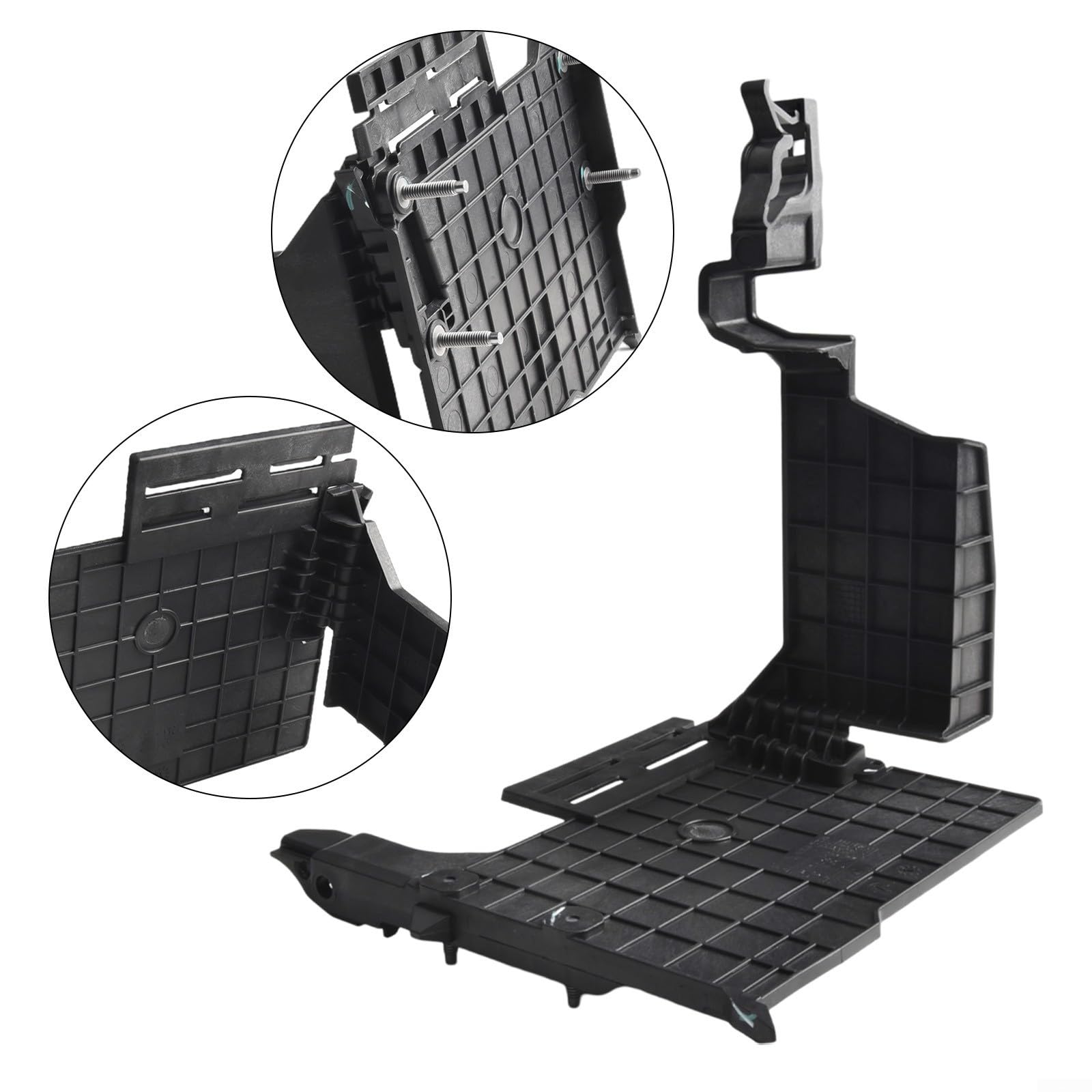 Supporto modulo controllo motore per Citroën C3 C4 C5 C6 DS3 DS7 508L 408 308 4008 5008 - OEM 9808674780 - Ricambio ABS nero