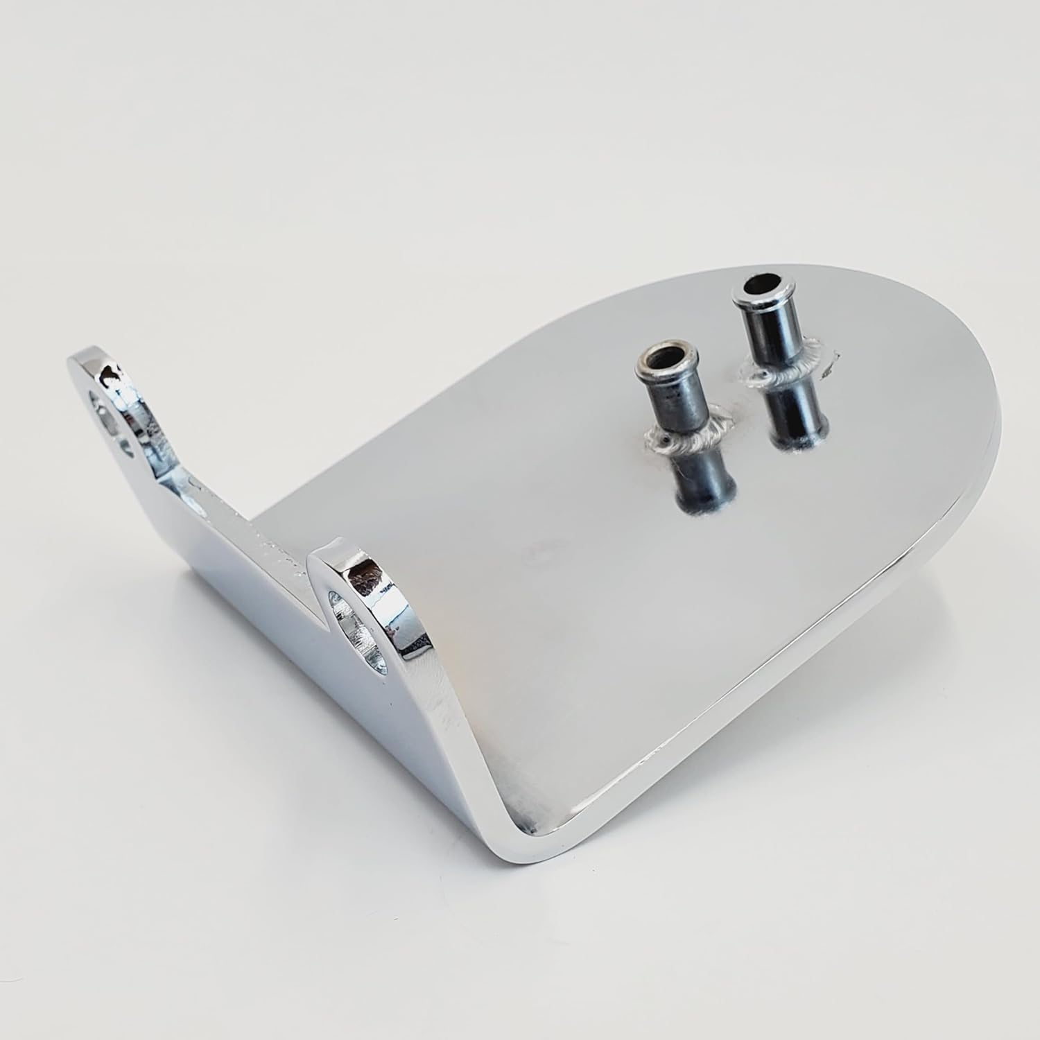 Chrome Remote Oil Filter Relocation Kit with Mount, Filter, Hoses, Clamps & Hardware for 1966-1991 Harley Big Twin FX/FL, Touring, Softail, FXR, Dyna with Shovelhead & Evolution “EVO” Motors