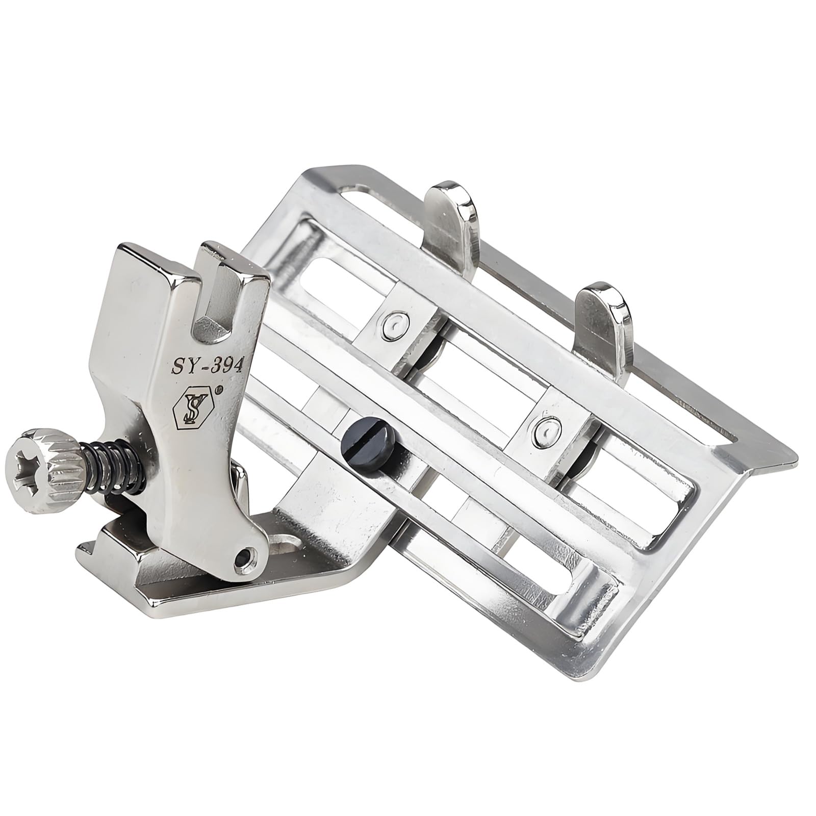 Oxxggkao Industrial Steel Presser Foot for Flatbed Machines Extended Base Cloth Control Sturdy Sewing Solution Sewing Machine Presser Foot