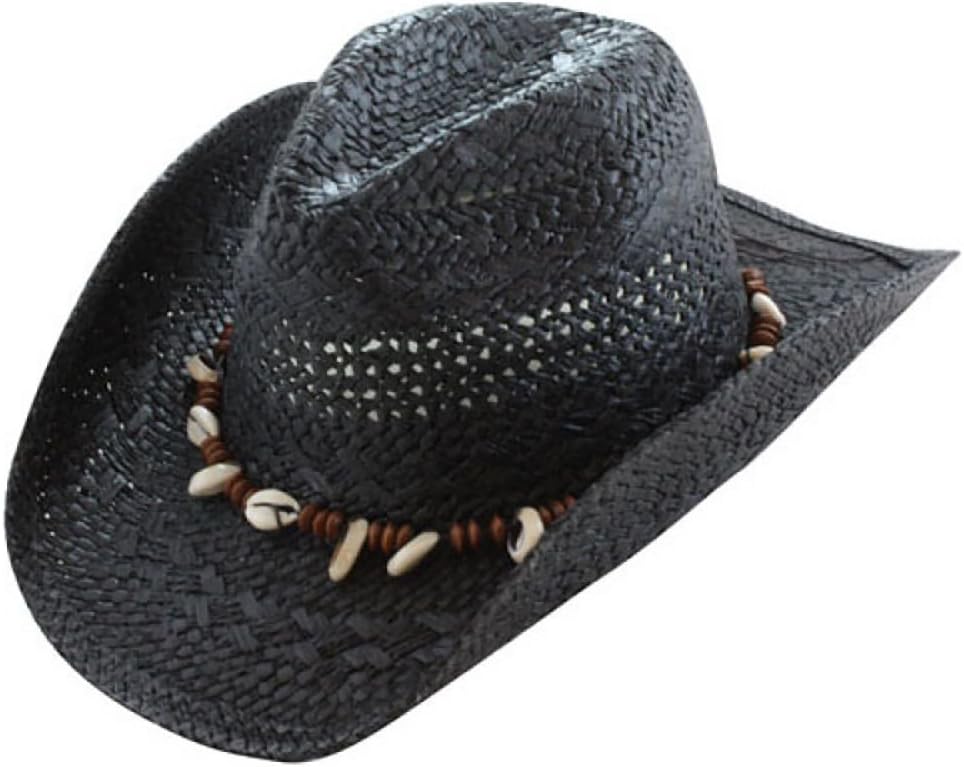 Port ClassicStraw Country Cowboy Hat, Beads