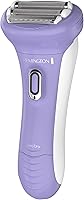 Remington Smooth & Silky Women's 4-Blade Electric Foil Shaver & Bikini Trimmer, Wet/Dry with Almond Oil Strip