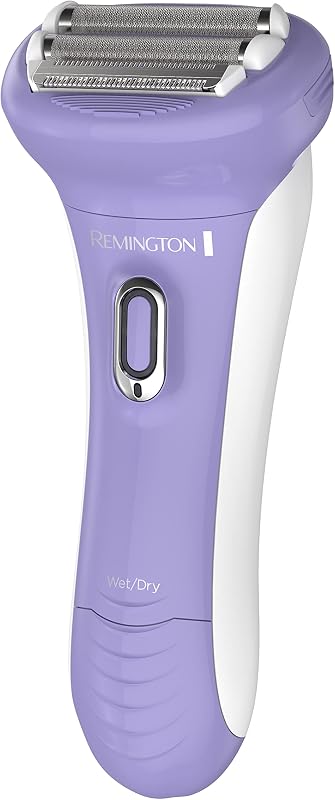 Barbeador elétrico feminino Remington com 4 lâminas para uso seco e molhado