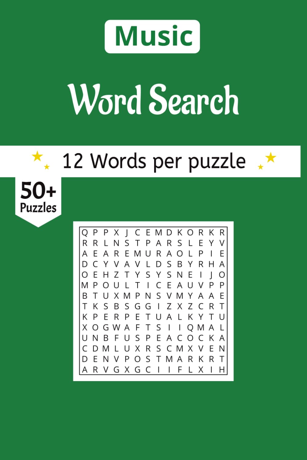 Music Word Search Book: A Hand-Curated Collection of Music Word Search about the Language of Sound