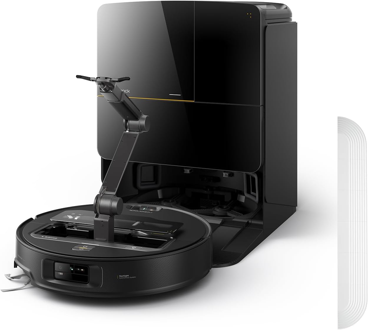 roborock Saros Z70 Robot Vacuum and Mop with Threshold Strip