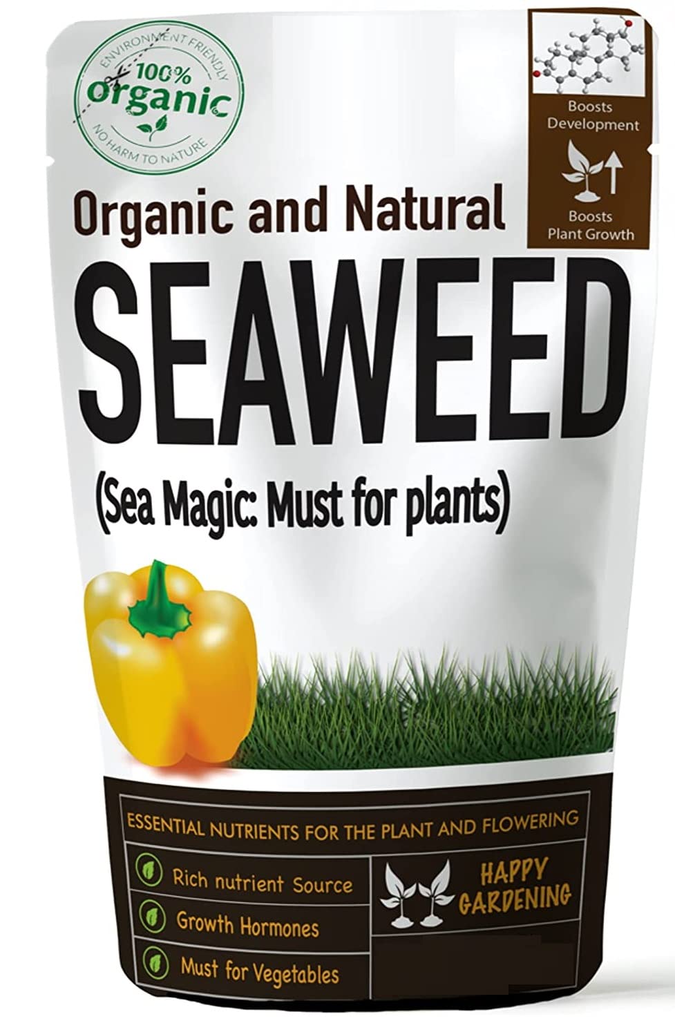 Seaweed Flakes Granules with Essential Micro Nutrients for Plant Growth and Flowering (500 GM) (B09ZRN3TPX) Amazon Price History, Amazon Price Tracker