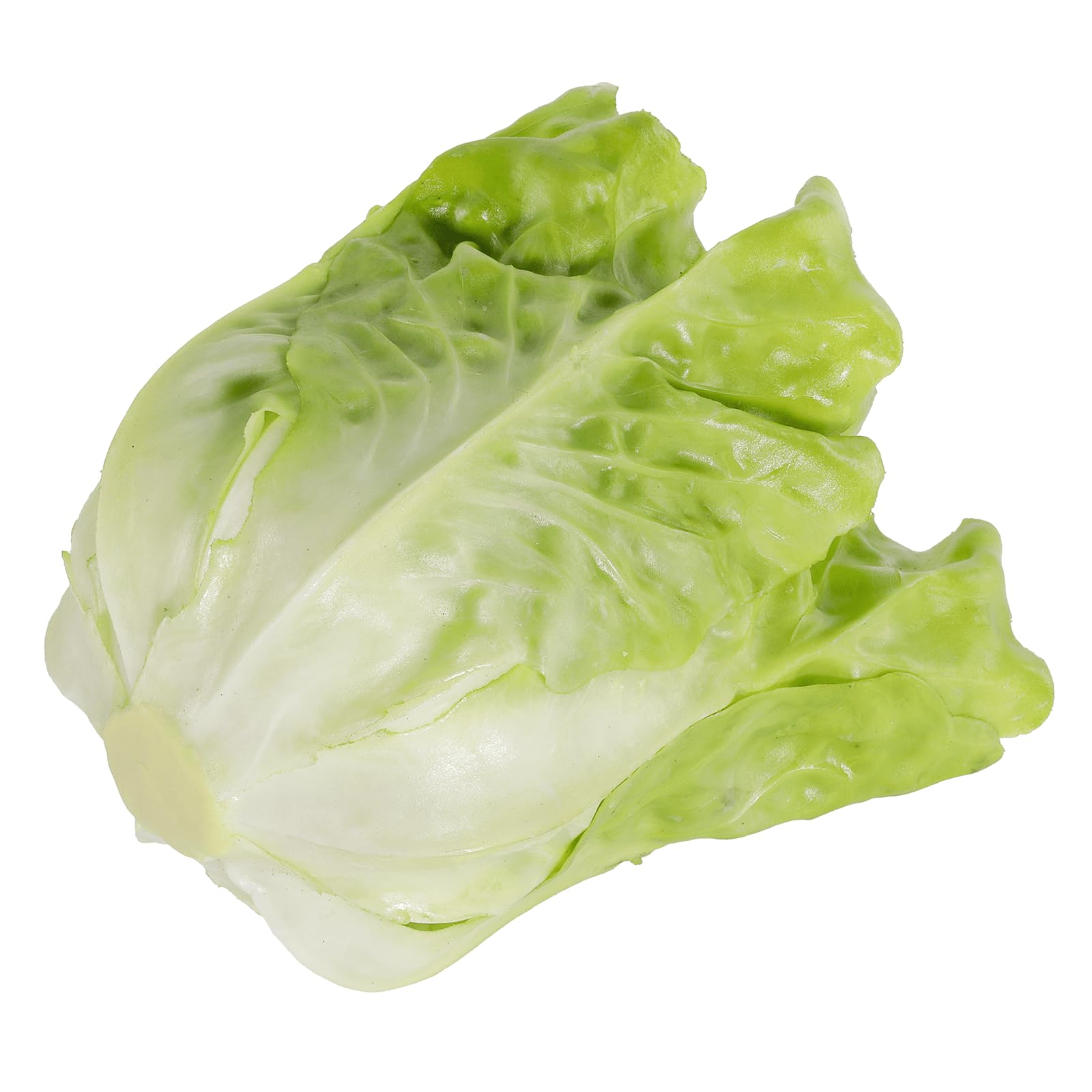 Deko Dummy Römersalat grün Lebensmittel-Attrappen Dekoration 16 cm