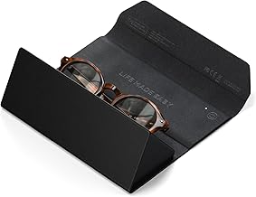 SATECHI FindAll Smart Glasses Case with Apple Find My, Black, L