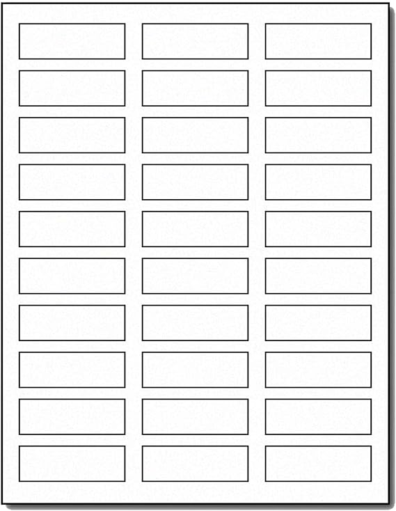 Amazon com : Multipurpose Address Stickers 30 Labels per Sheet 3/4 quot x Amazon com : Multipurpose Address Stickers 30 Labels per Sheet 3/4 quot x