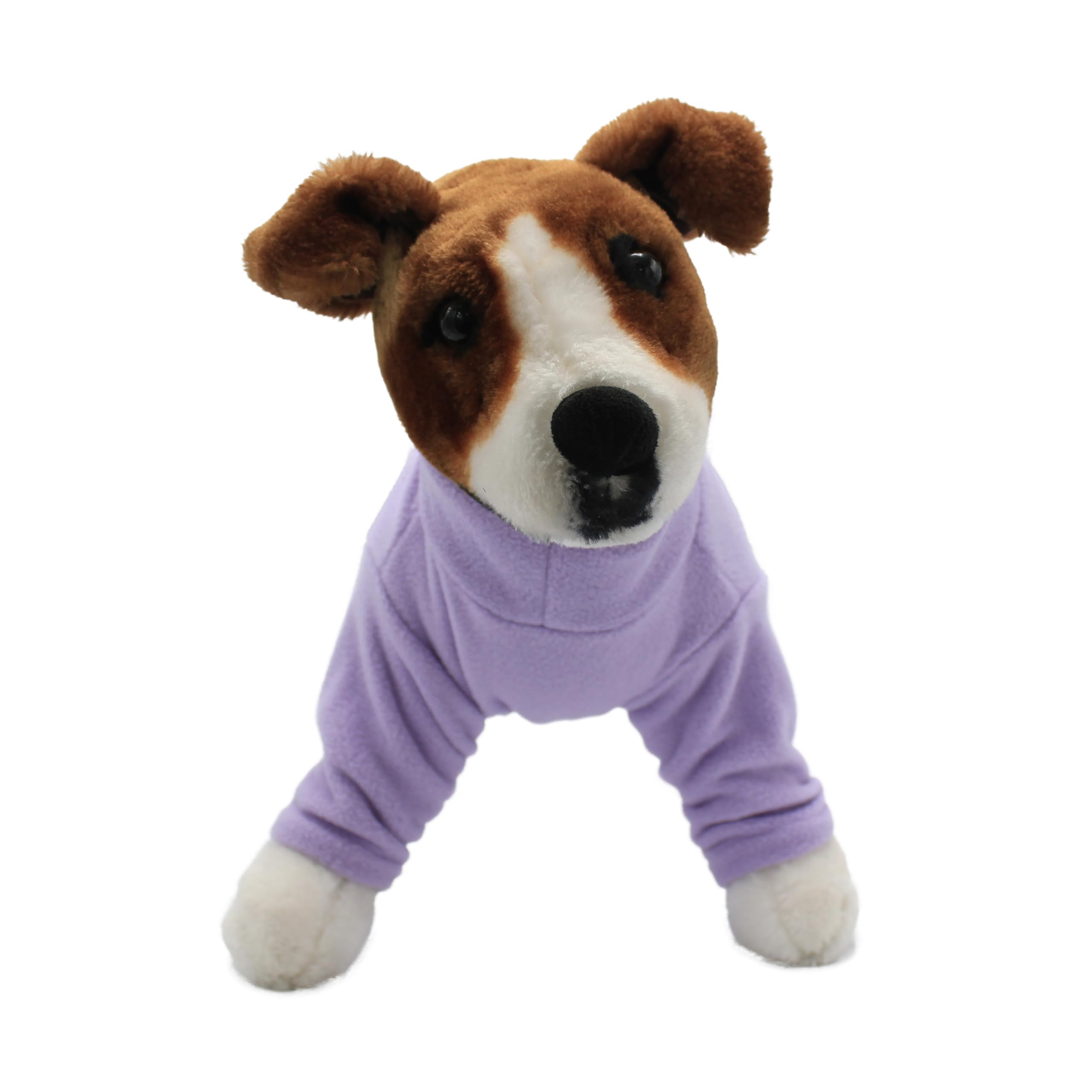 Warm Four-Legged Dog Fleece - Super Soft, Weather-Resistant (Lilac, X-Small) - Image 3