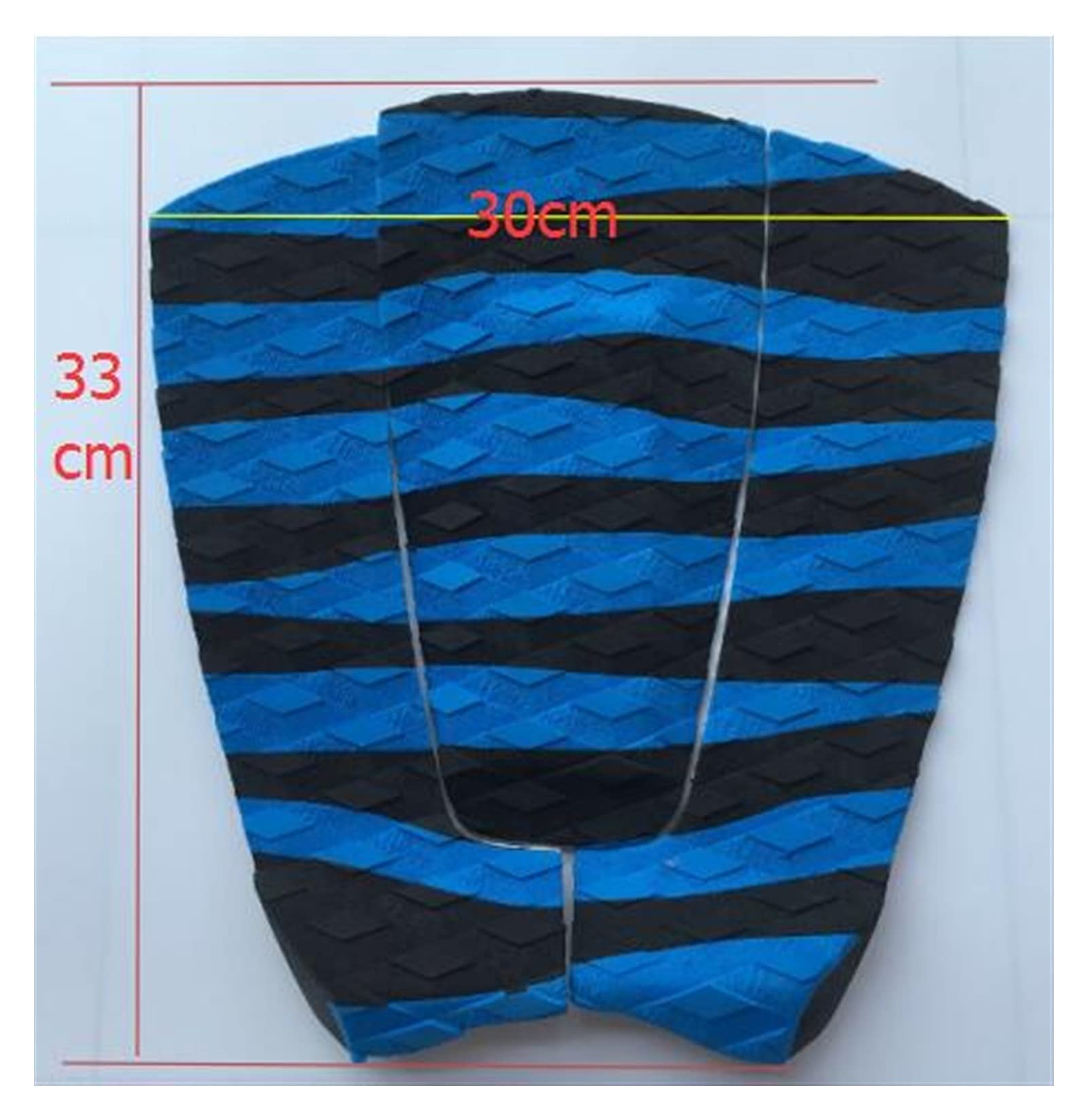 Surfboard Protection Bag 3Pcs EVA Surfboard Traction Tail Pads Outdoor Surfing Deck Grips Surfing Board Deck Grip Indoor and Outdoor Surfboard Storage (Color : Sky Blue)