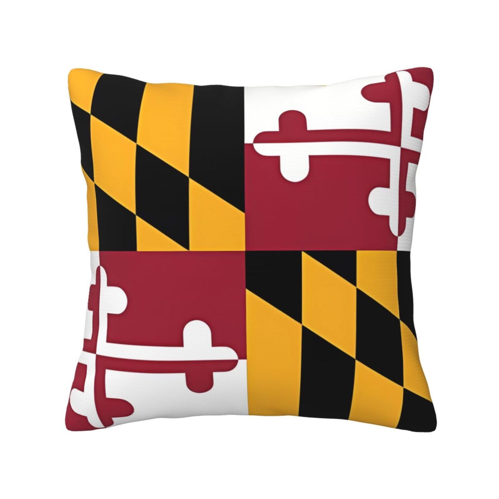SXZVVBN Flag of MarylandDecorative Square Sofa Cushion Covers