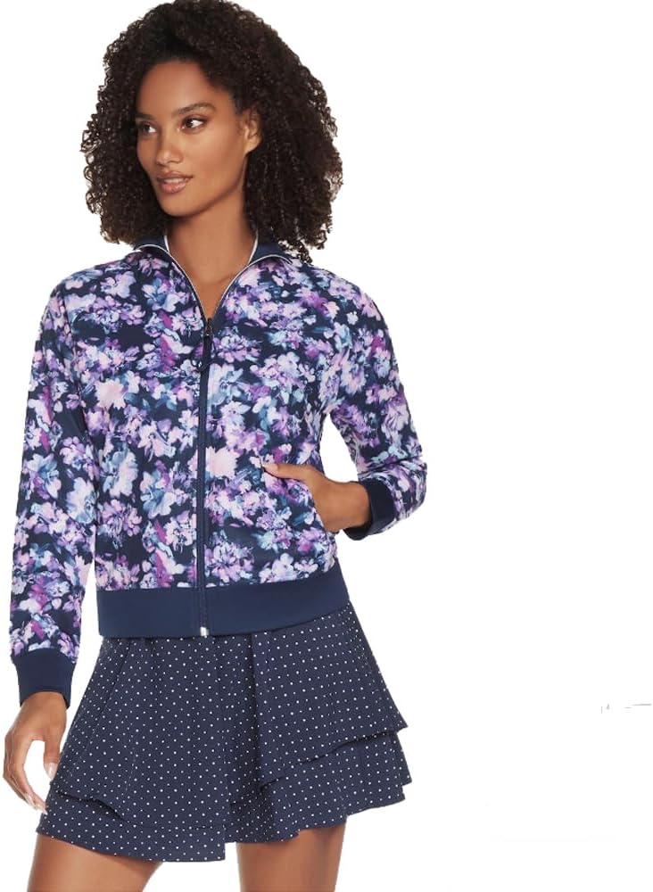 Skechers Women's Misty Floral Reversible Jacket