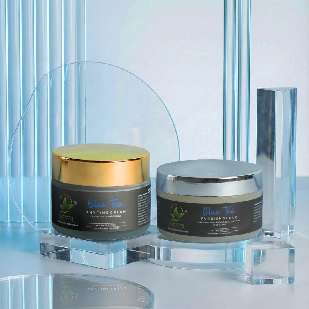 Smooth Start Duo (Anytime Cream & Furbish Scrub for Fresh, Polished Skin)