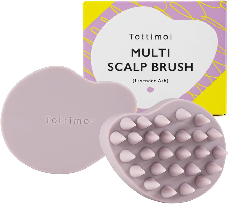 Amazon.co.jp: Tottimo! マルチスカルプブラシ ラベンダーアッシュ