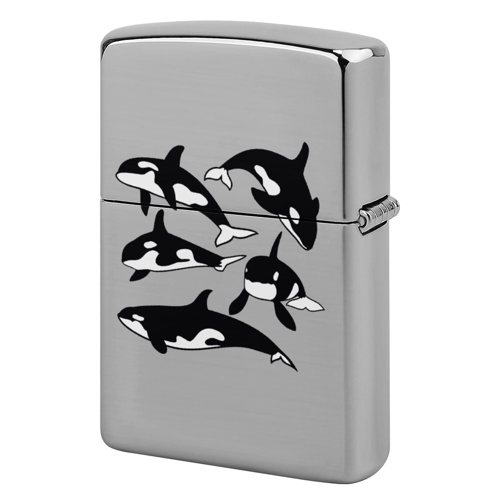 Amazon.co.jp: Zippo兼用ケース シャチ家族 ジッポー兼用ケース