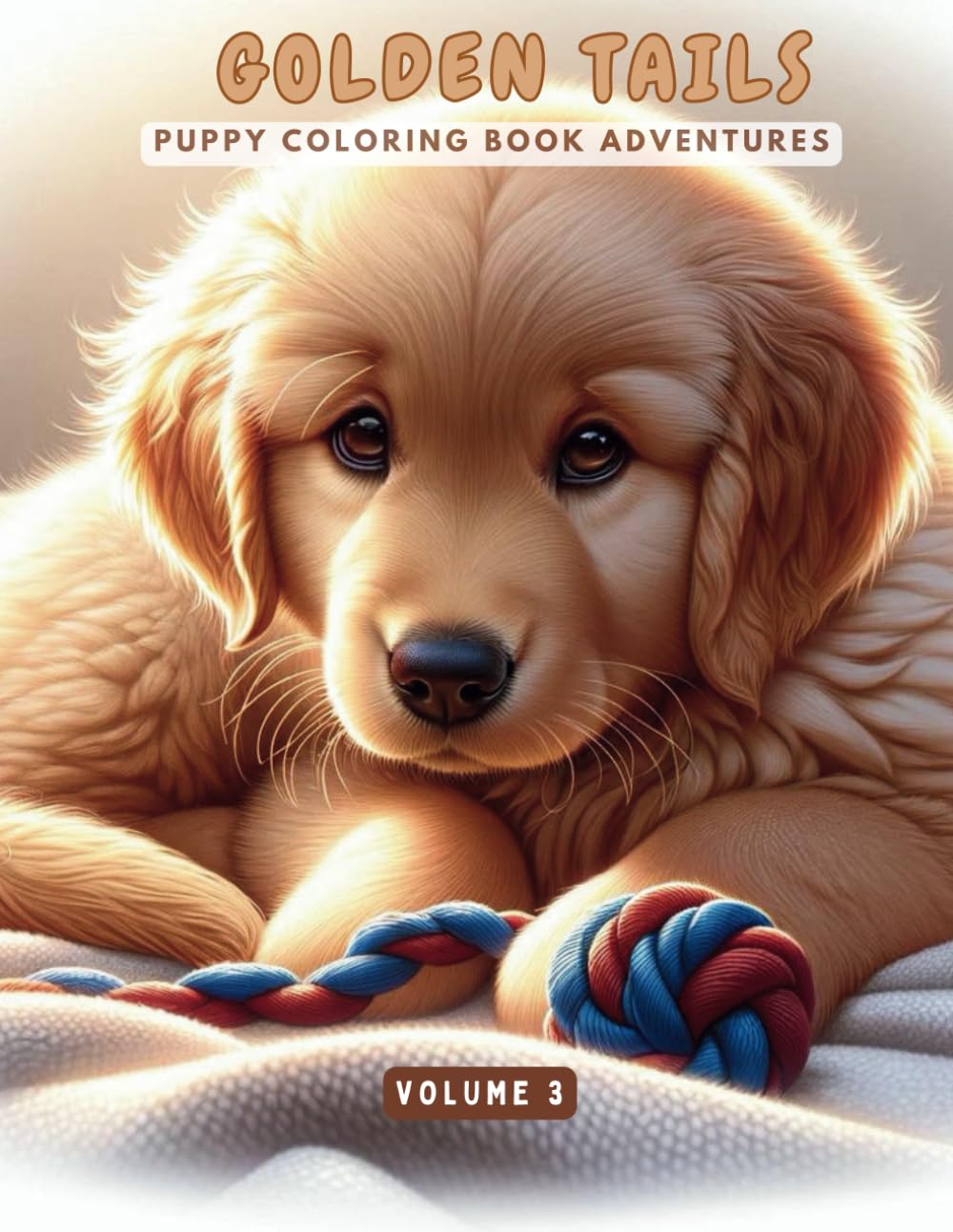 Amazon.com: Golden Tails: Puppy Coloring Book Adventures: 9798324416218: Fennessy, Mona ...