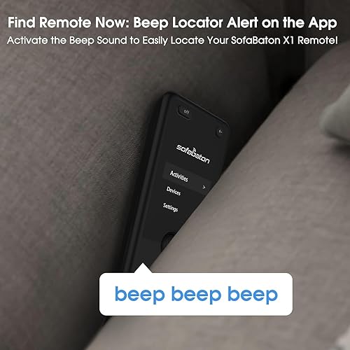 Miniatura 8 de SofaBaton X1S - Mando a distancia universal con concentrador, control remoto universal con actividades de un solo toque, personaliza la aplicación