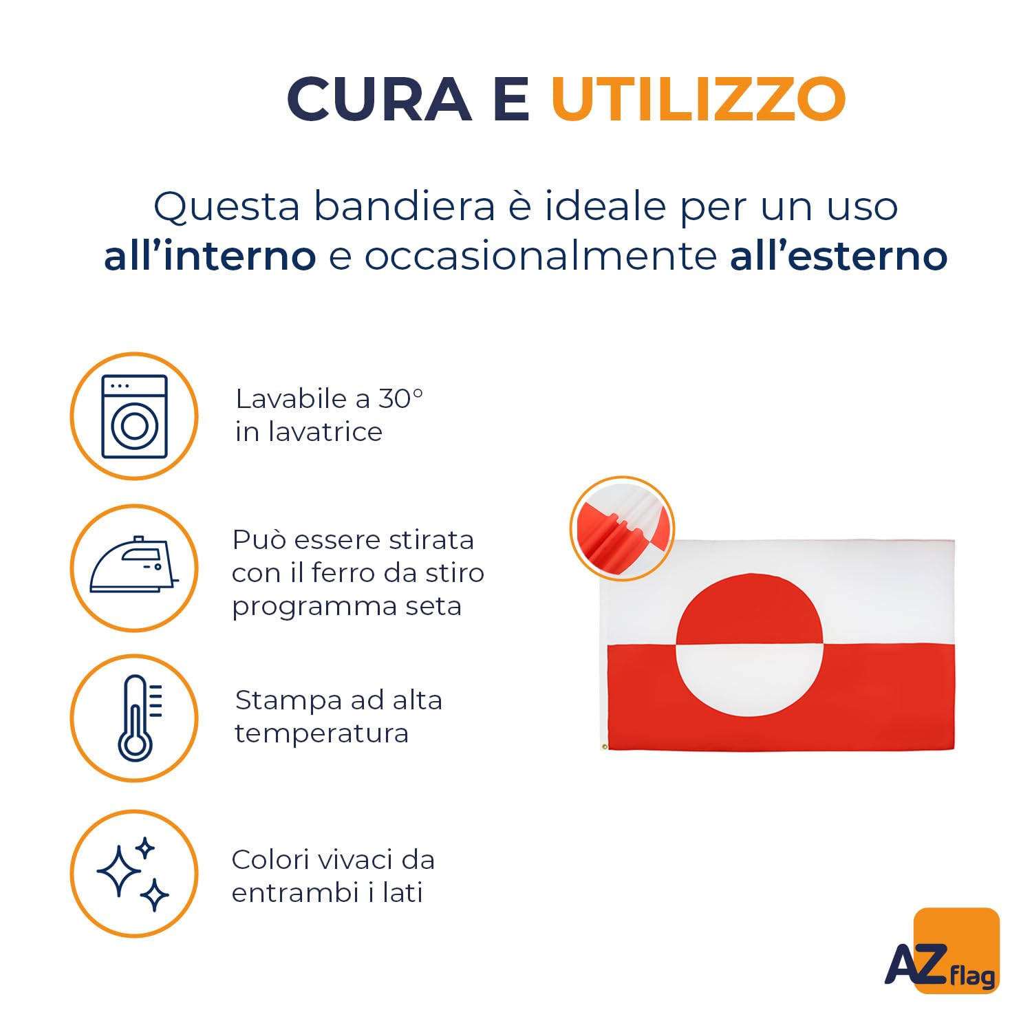 Bandiera Danimarca Con Asta, 60x90 Cm, 100% Poliestere, Digni Modello 8152
