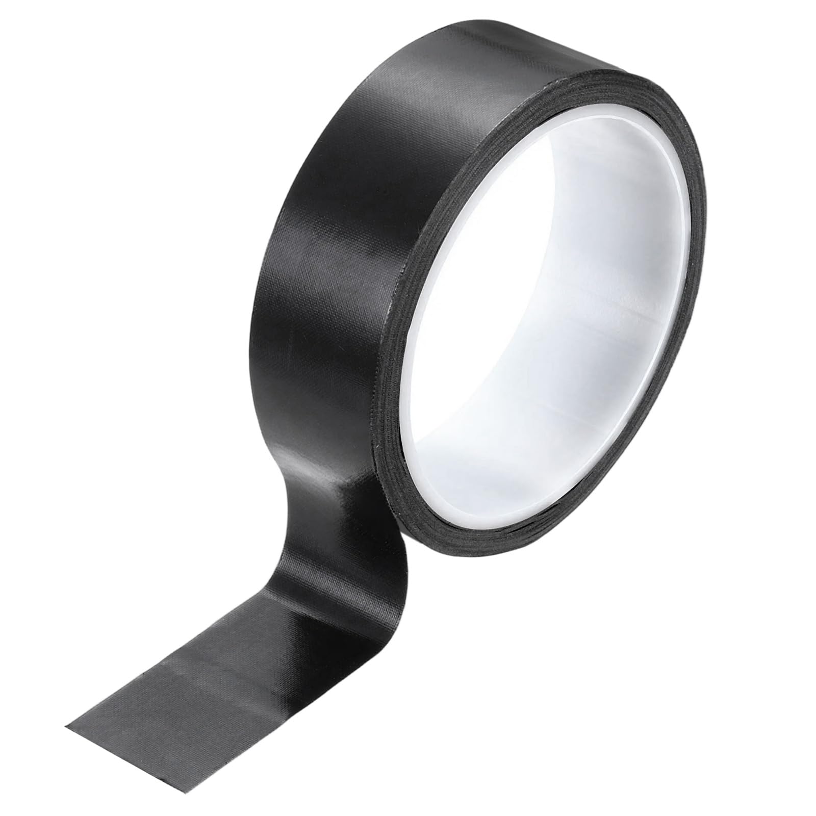 PATIKIL Cinta De PTFE Resistente A Altas Temperaturas 1-3/16 Pulgada X 33 Pies Cinta Adhesiva De Fibra De Vidrio Recubierta De PTFE Para Máquinas De Sellado Al Vacío Selladores Negro