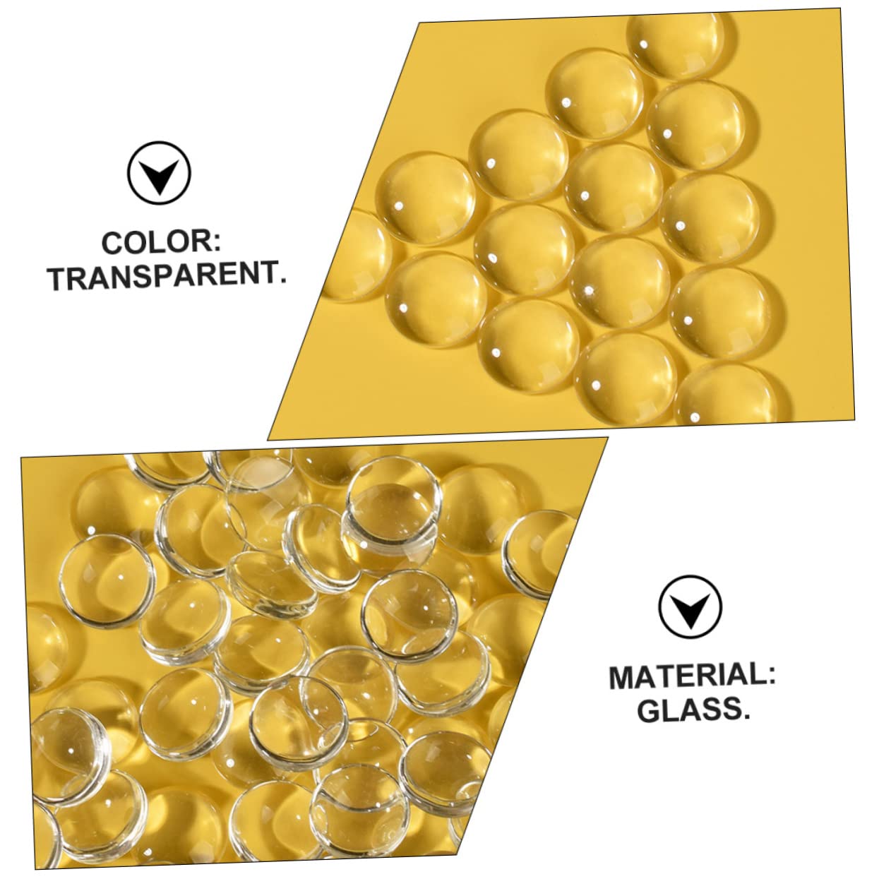 minkissy 300piezas Perlas De Transparente Para Exhibición De Esmalte De Uñas Tarjetas De Color Para Salones De Belleza