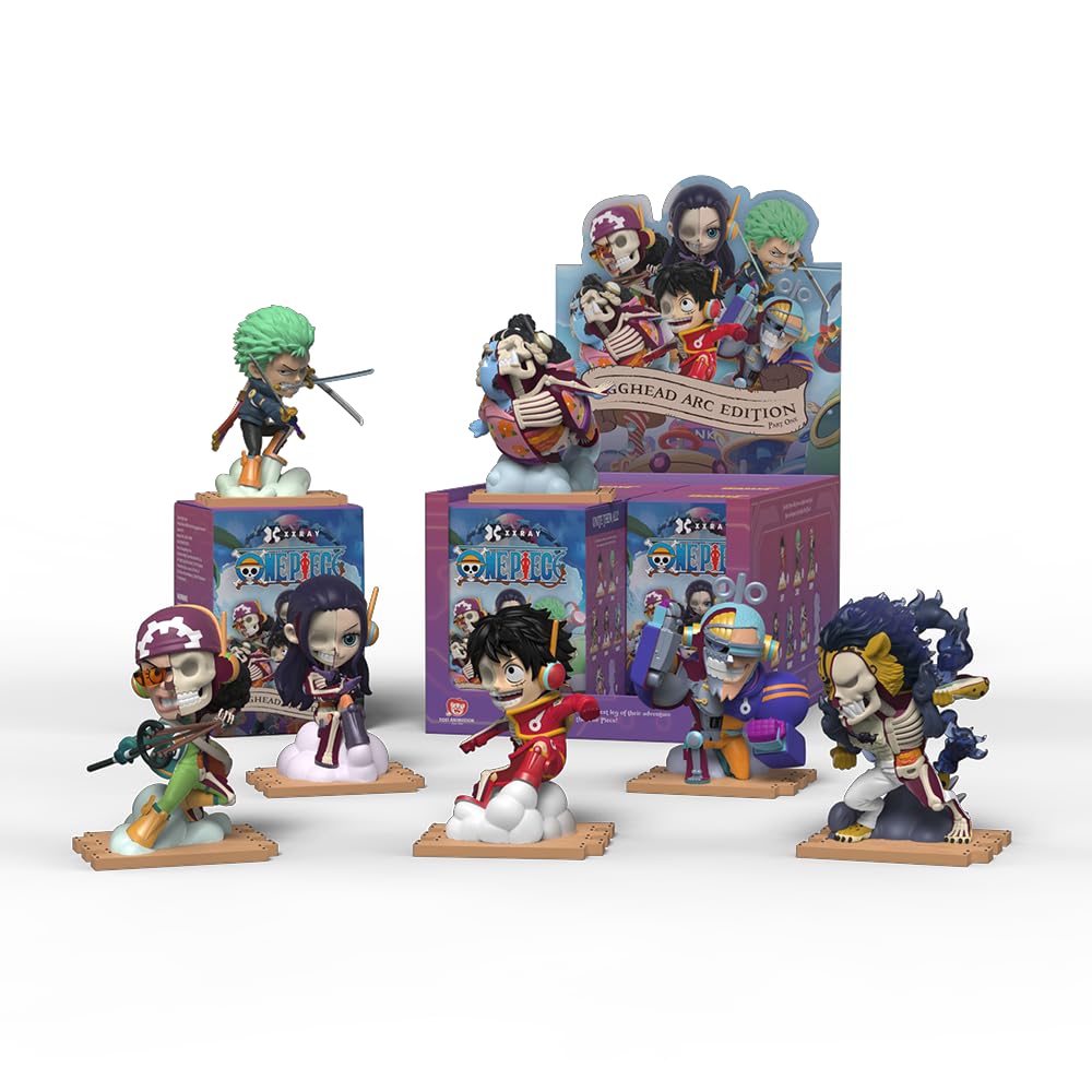 ONE PIECE JUST BRING IT フィギュアセット Amazon.com: Mighty Jaxx XXRAY: One Piece Egghead Arc Series Part 1