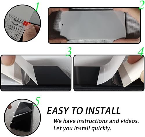 Miniatura 5 de Protector de pantalla para Galaxy Z Flip 4 5G + protectores de lente de cámara, [2+2 unidades] Protector de pantalla de cobertura completa para