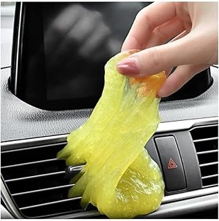 Super Effective Car & Keyboard Putty, Reaches Tricky Areas, Deep & Magical Cleaning, Makes Cleaning Exceptionally Easy and Effective (2 Pack) - Innovation of Pegui Bell