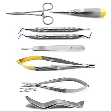 Dental Periodontal PDL Luxating Elevators Periotomes Serrated Oral Tooth Extracting Instruments Forceps, Needle Holder, Castroveijo