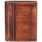 Die Geldbörse im praktischen Hochformat hat ein handliches Format mit komfortabler Einteilung.