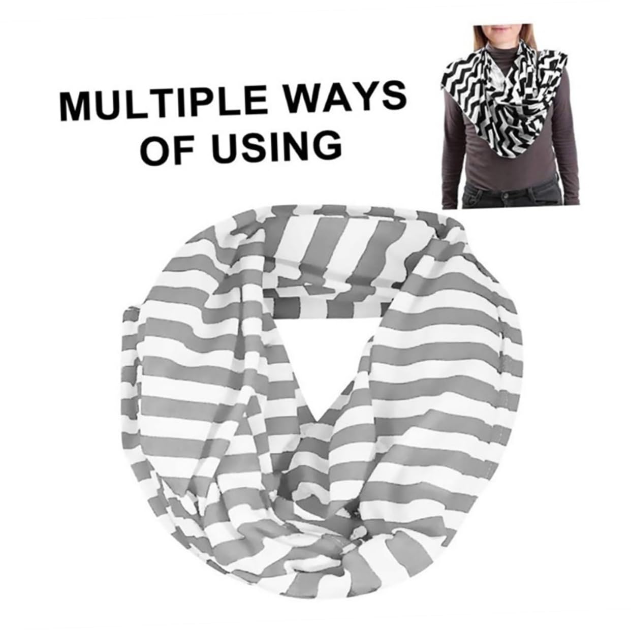 2pcs Car Seat Covers Stroller Covers for Boys and Girls Breastfeeding Scarf Fit for Car Seats