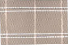 Mimo Style Lugar Americano Retangular Xadrez na Cor Bege 45x30cm para Mesa, Cozinha e Sala de Jantar - Ótimo para Churrasco, Festa e Feriados - Moderno Sofisticado Sustentável e Ecológico
