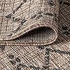 JONATHAN Y Moroccan Geometric Indoor Outdoor Area Rug 8X10 Natural/Black, Ourika Textured Weave for Backyard, Patio, Porch, Easy-Cleaning, High Traffic, Pet-Friendly, Non-Shedding (SMB108D-8) #4