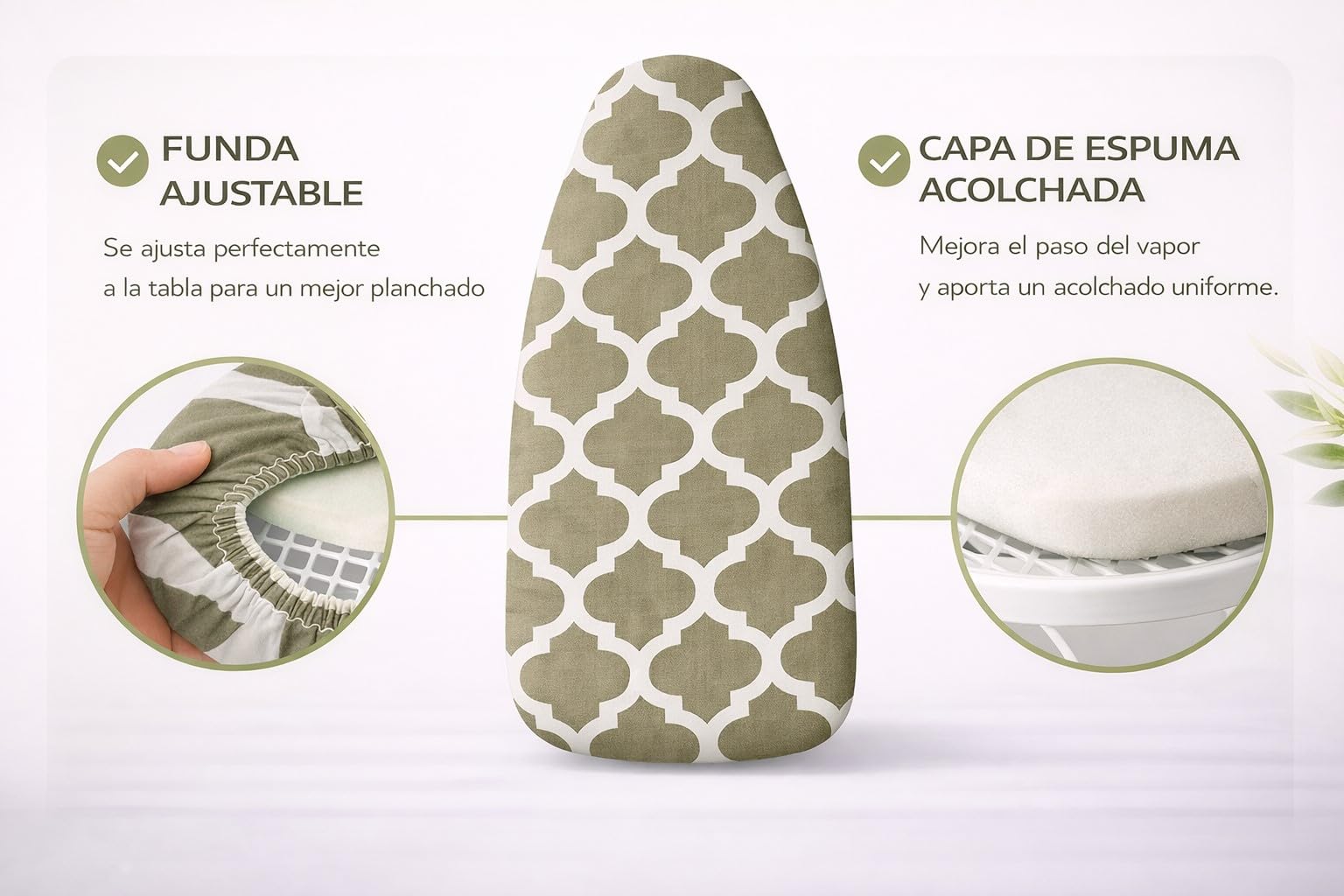 Nordiq - Tabla de Planchar Pequeña Plegable de Sobremesa | 75 x 34 cm | Mesa de Planchado de Ropa, Estructura Resistente, Ergonómica y Fácil de Guardar | Gancho para Colgar (Gris)