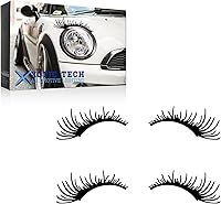 Vista 16 de x xotic tech Pestañas de coche de 18 x 8 pulgadas para faros de coche, luces antiniebla, calcomanías, insignias, divertidas y bonitas, calcomanías