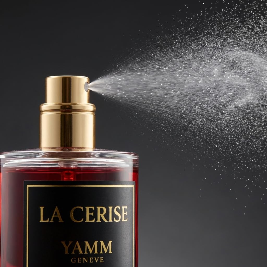 La Cerise Extracto de Perfume 50 ml – Perfume Unisex con Cereza Negra y Almendra Amarga – Fragancia Gourmand, Dulce y Amaderada – Larga Duración 18h