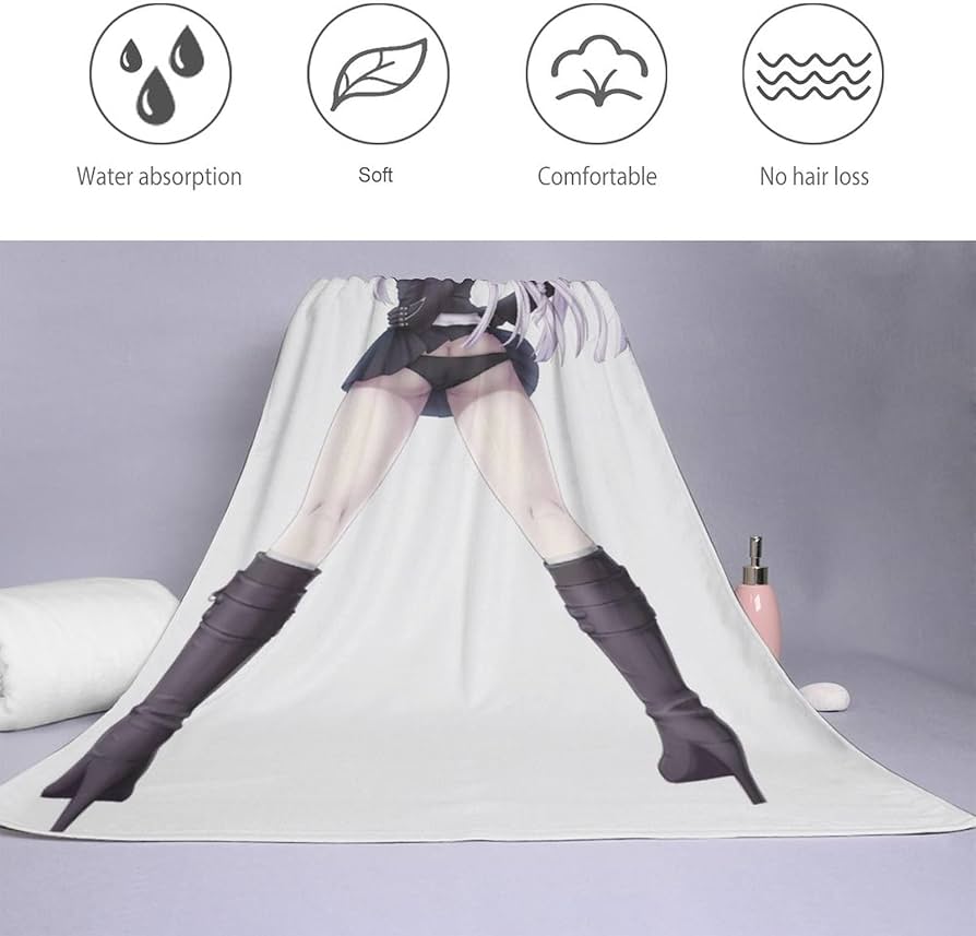 Amazon|バスタオル ダンガンロンパ 霧切響子 パンツ アニメ風【100 Amazon|バスタオル ダンガンロンパ 霧切響子 パンツ アニメ風【100