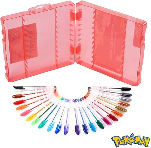 Miniatura 5 de Innovative Designs Pokemon - Juego de bolígrafos de gel para niños, paquete de 24 con bolígrafos de gel con purpurina, bonitos bolígrafos para niñas