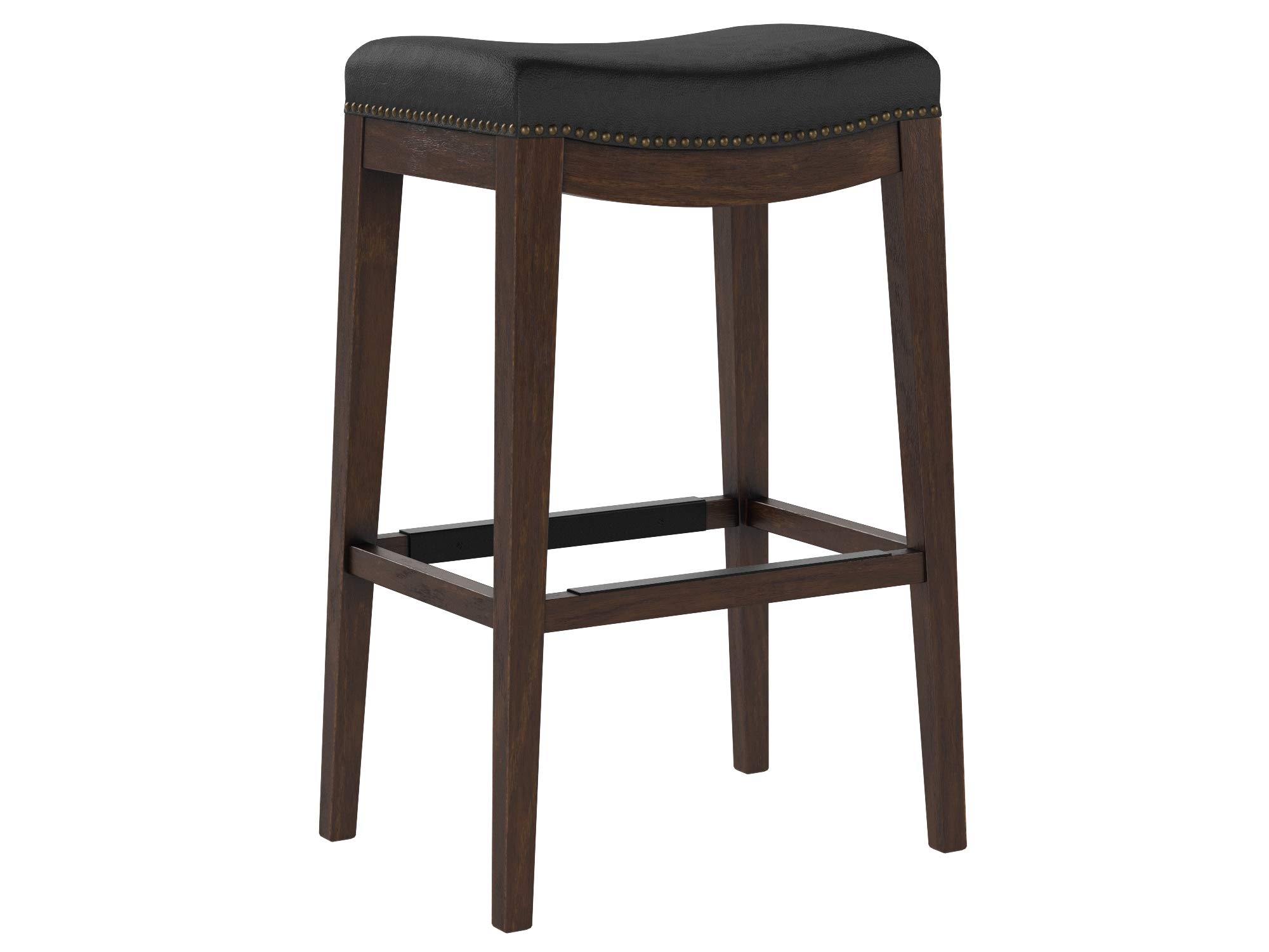 Buy Amazon Brand Stone & Beam Elden Leather NailheadTrim Saddle